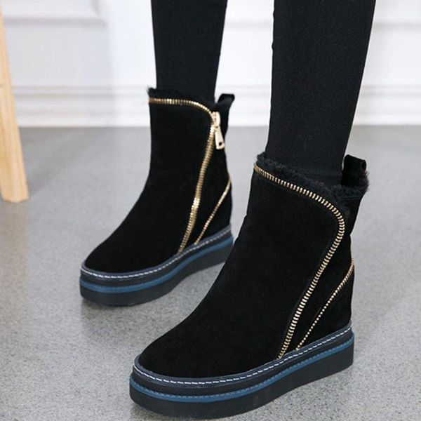 boots women snow winter shoes warm casual fur ankle female bowtie non slip plush suede rubber flat on fashion ladies, Black
boots women snow winter shoes warm casual fur ankle female bowtie non slip plush suede rubber flat on fashion ladies, Black