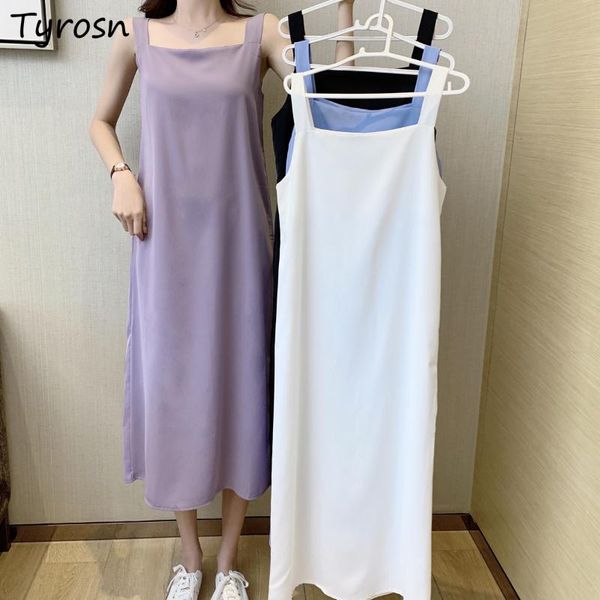 casual dresses sleeveless dress women chiffon spaghetti strap midi empire elegant design french style back-slit vestidos feminine, Black;gray
casual dresses sleeveless dress women chiffon spaghetti strap midi empire elegant design french style back-slit vestidos feminine, Black;gray