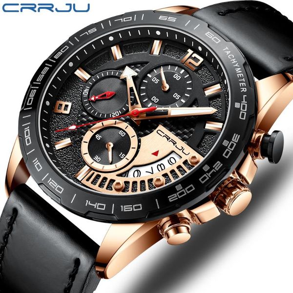wristwatches mens leather strap watch crrju fashion men's watches luxury business luminous waterproof quartz men relogio masculino, Slivery;brown
wristwatches mens leather strap watch crrju fashion men's watches luxury business luminous waterproof quartz men relogio masculino, Slivery;brown