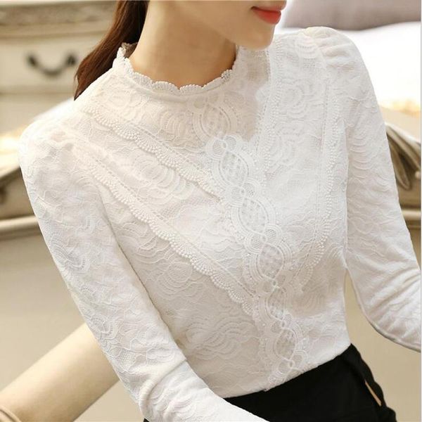 women's blouses & shirts arrival spring autumn women blouse long sleeve lace crochet casual blusas fashion clothing dl3651, White
women's blouses & shirts arrival spring autumn women blouse long sleeve lace crochet casual blusas fashion clothing dl3651, White