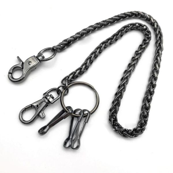 keychains black metal wallet belt chain punk hipster pant jean key hip hop jewelry, Silver
keychains black metal wallet belt chain punk hipster pant jean key hip hop jewelry, Silver