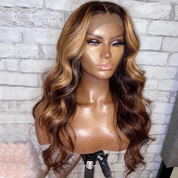 ombre highlight colored human hair wig bleach knots remy brazilian body wavy hd transparent lace part for black women 1801, Black;brown
ombre highlight colored human hair wig bleach knots remy brazilian body wavy hd transparent lace part for black women 1801, Black;brown