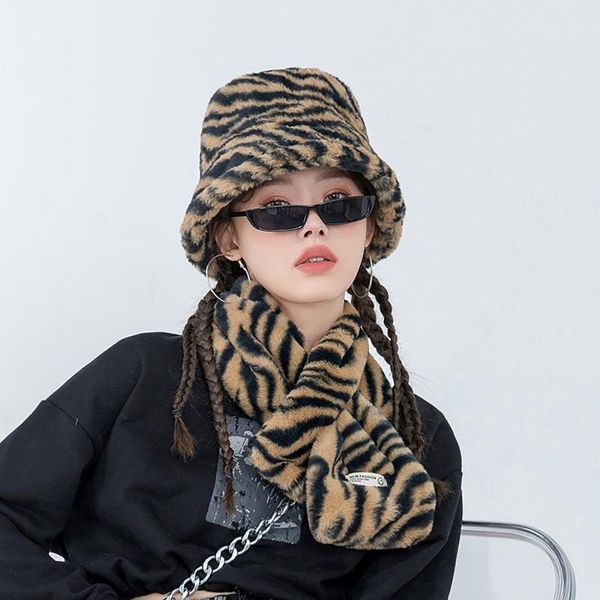 hats, scarves & gloves sets autumn winter panama women's hat leopard plush fisherman's printed warm scarf two-piece suit bib cloth, Blue;gray
hats, scarves & gloves sets autumn winter panama women's hat leopard plush fisherman's printed warm scarf two-piece suit bib cloth, Blue;gray