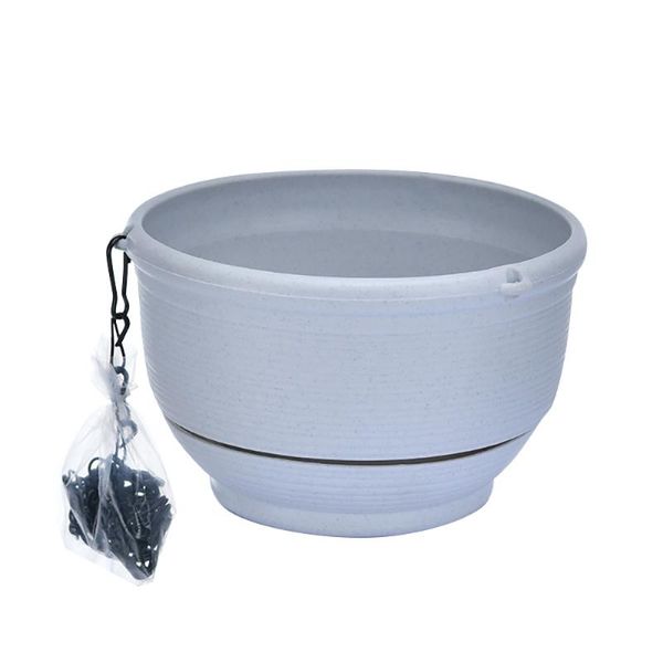 classic style flower pot plastic self watering hanging baskets for plants pots home used with fower/green plant planters &
classic style flower pot plastic self watering hanging baskets for plants pots home used with fower/green plant planters &