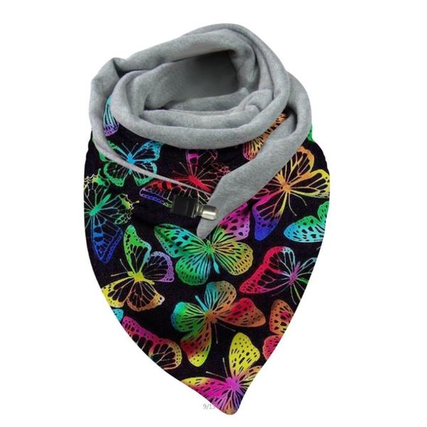 scarves winter thick warm oversize triangle scarf with clip rainbow butterfly shawl wrap, Blue;gray
scarves winter thick warm oversize triangle scarf with clip rainbow butterfly shawl wrap, Blue;gray