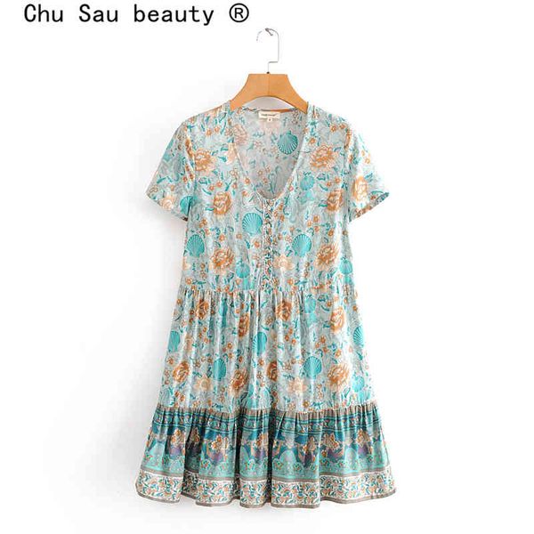 beauty fashion boho floral print midi dress women holiday v-neck single breasted short sleeve dresses female 210514, Black;gray
beauty fashion boho floral print midi dress women holiday v-neck single breasted short sleeve dresses female 210514, Black;gray