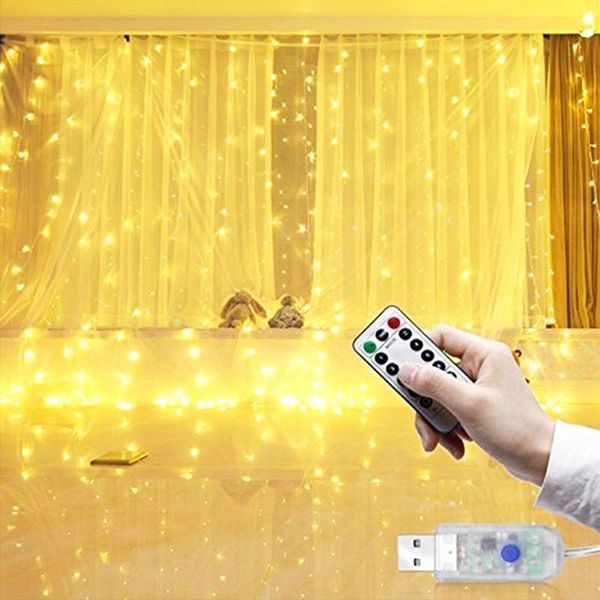 strings 3*1m led fairy lights garland curtain lamp remote control usb string year christmas decorations for home bedroom window
strings 3*1m led fairy lights garland curtain lamp remote control usb string year christmas decorations for home bedroom window
