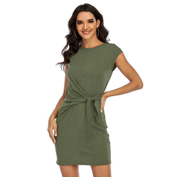 women's spring/summer short-sleeved round collar solid strap dress pregnancy clothes maternity dresses, White
women's spring/summer short-sleeved round collar solid strap dress pregnancy clothes maternity dresses, White