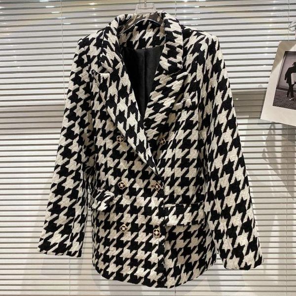 women's suits & blazers seebeautiful contrast color spliced denim loose blazer coat notched long sleeve pocket women autumn 2021 fashio, White;black
women's suits & blazers seebeautiful contrast color spliced denim loose blazer coat notched long sleeve pocket women autumn 2021 fashio, White;black