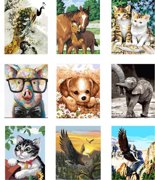 paintings painting by numbers various animals drawing on canvas handpainted gift picture number animal kits home decoration
paintings painting by numbers various animals drawing on canvas handpainted gift picture number animal kits home decoration