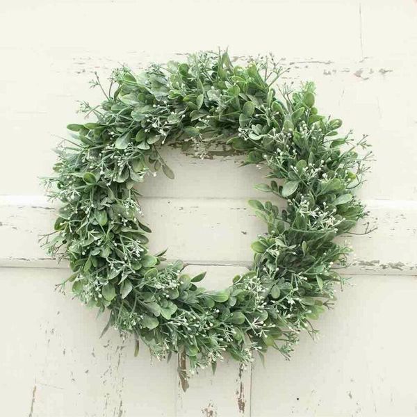 artificial green leaves wreath15 inch front door wreath shell grass boxwood for wall window party decor decorative flowers & wreaths
artificial green leaves wreath15 inch front door wreath shell grass boxwood for wall window party decor decorative flowers & wreaths