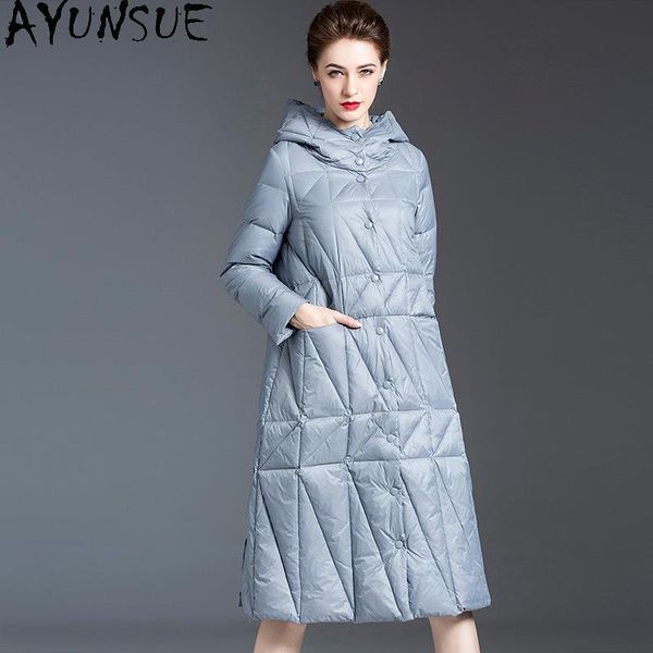 white duck down jacket women 2021 winter coat hooded long warm puffer jackets for fashion parka 20305 kj5873 women's & parkas, Black
white duck down jacket women 2021 winter coat hooded long warm puffer jackets for fashion parka 20305 kj5873 women's & parkas, Black