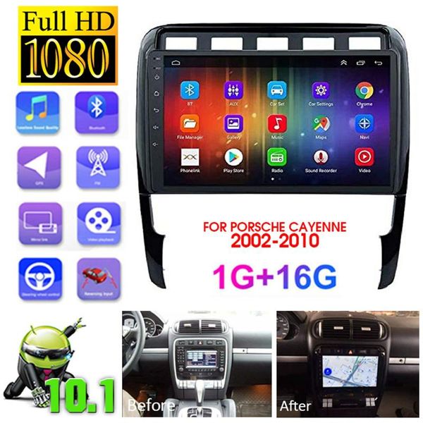 for 2002-2010 car stereo radio gps navigation head unit bluetooth multimedia vedio player android 10.1 & accessories