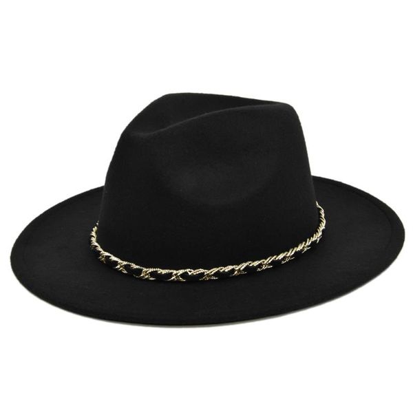 wide brim hats women hat costume fedora man chain retro vintage felt jazz wool cap wedding femme party flat eaves, Blue;gray
wide brim hats women hat costume fedora man chain retro vintage felt jazz wool cap wedding femme party flat eaves, Blue;gray