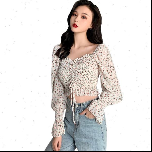 white color spring autumn womens shirts long sleeve floral square collar chiffon short
white color spring autumn womens shirts long sleeve floral square collar chiffon short