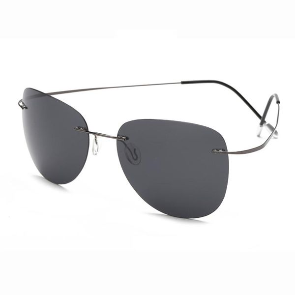 sunglasses 100% titanium polarized polaroid super light brand designer rimless gafas men sun glasses eyewear, White;black
sunglasses 100% titanium polarized polaroid super light brand designer rimless gafas men sun glasses eyewear, White;black