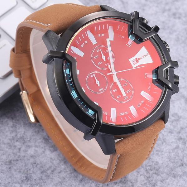 wristwatches brand chronograph watches men military leather quartz sport business multiple time zones waterproof clock relogio masculino, Slivery;brown
wristwatches brand chronograph watches men military leather quartz sport business multiple time zones waterproof clock relogio masculino, Slivery;brown