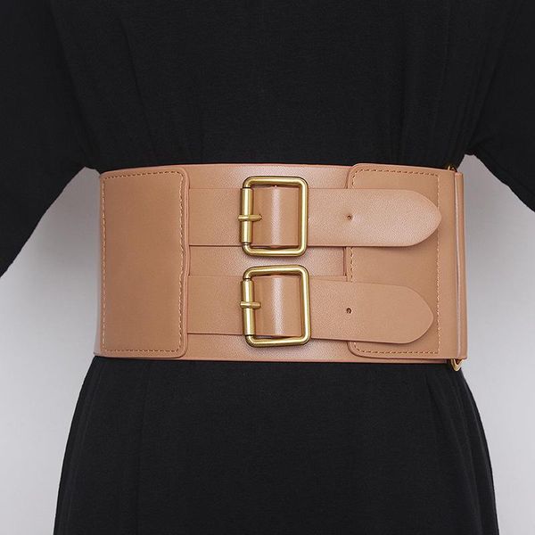 belts spring summer 2021 brand designer women wide belt double buckle black ins fashion corset quality waistband brown, Black;brown
belts spring summer 2021 brand designer women wide belt double buckle black ins fashion corset quality waistband brown, Black;brown
