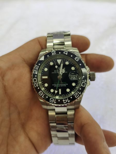 with original box wristwatches ceramic bezel stainless steel 40mm 116710ln 116710 black dial asia 2813 automatic mens watch watches 8655, Slivery;brown
with original box wristwatches ceramic bezel stainless steel 40mm 116710ln 116710 black dial asia 2813 automatic mens watch watches 8655, Slivery;brown