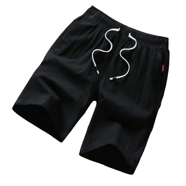 men's shorts brand summer men 2021 cotton and trend korean loose leisure pants, White;black
men's shorts brand summer men 2021 cotton and trend korean loose leisure pants, White;black