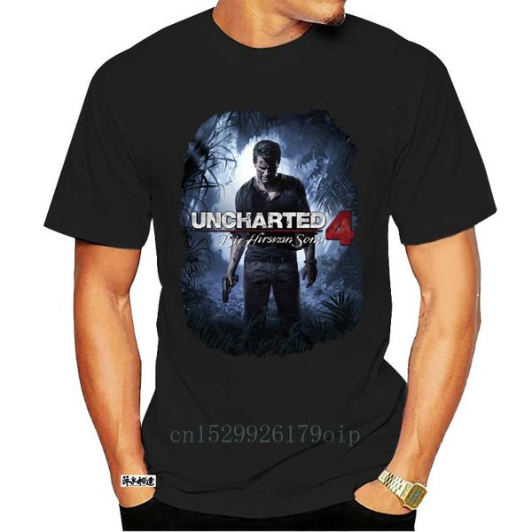 women's t-shirt men t shirt uncharted 4 cover art a thief's end official video game tee s funny novelty tshirt women 4461a, White
women's t-shirt men t shirt uncharted 4 cover art a thief's end official video game tee s funny novelty tshirt women 4461a, White