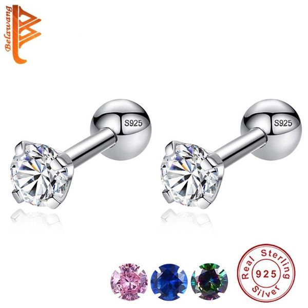 classic zircon crystal round small stud earrings party 925 sterling silver earring for women girls fashion jewelry gift, Golden;silver
classic zircon crystal round small stud earrings party 925 sterling silver earring for women girls fashion jewelry gift, Golden;silver