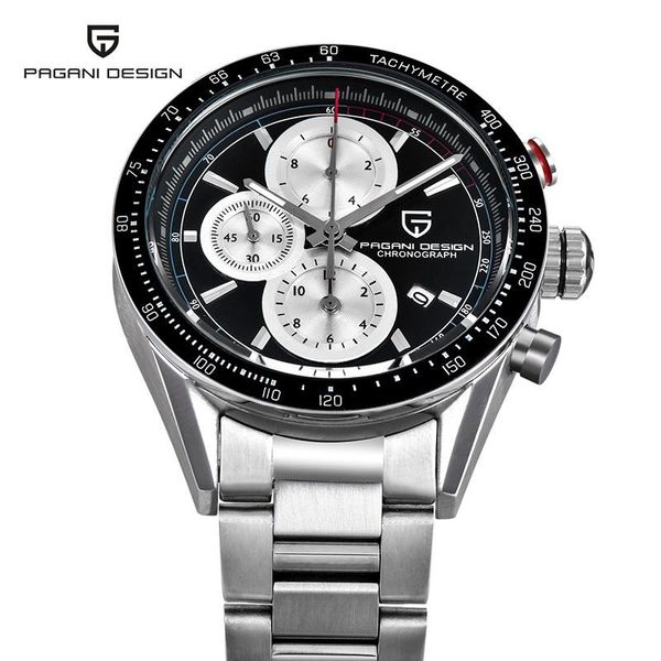 wristwatches original quartz watch for man chronograph movement mens full stainless steel speadmaster male wrist 419, Slivery;brown
wristwatches original quartz watch for man chronograph movement mens full stainless steel speadmaster male wrist 419, Slivery;brown