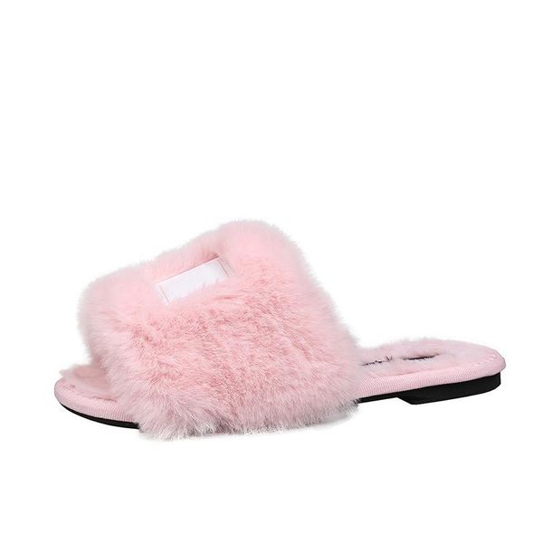 2021 fashion women slides winter fluffy furry slippers warm comfortable fuzzy girl flip flops slippers size 36-42, Black
2021 fashion women slides winter fluffy furry slippers warm comfortable fuzzy girl flip flops slippers size 36-42, Black