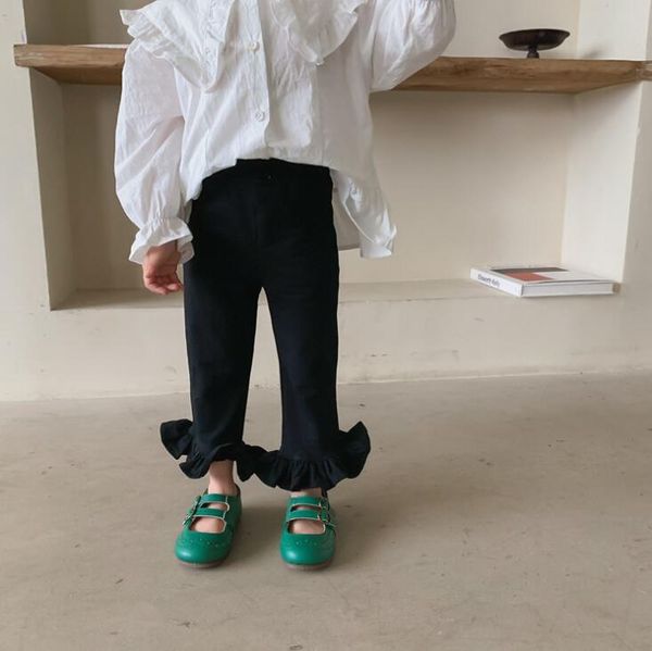 trousers 2021 girls boys ruffles long pants autumn cotton fashion kids 1-7t co744, Blue
trousers 2021 girls boys ruffles long pants autumn cotton fashion kids 1-7t co744, Blue