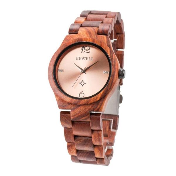 wristwatches stylish fashion women's luxury wood band analog quartz wristwatch ladies watch women dress reloj bewell red clock, Slivery;brown
wristwatches stylish fashion women's luxury wood band analog quartz wristwatch ladies watch women dress reloj bewell red clock, Slivery;brown