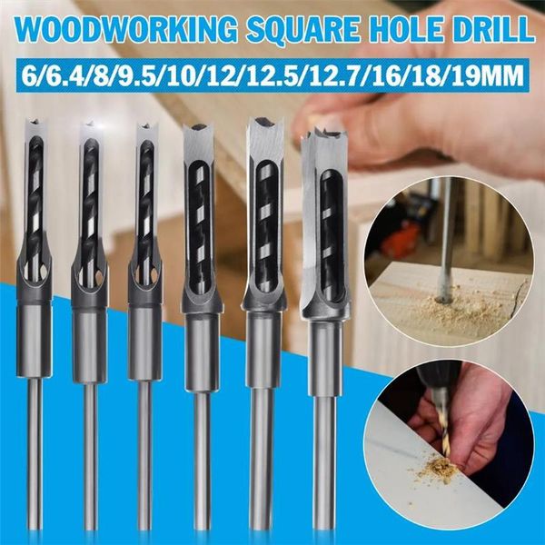 professional drill bits 6-19mm woodworking hss twist bit square hole saw chisel mortising kit tenon wood tool
professional drill bits 6-19mm woodworking hss twist bit square hole saw chisel mortising kit tenon wood tool