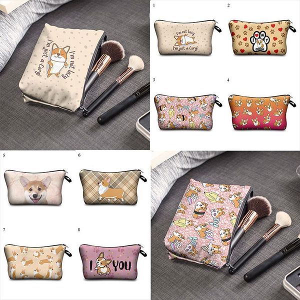 fashion women cosmetic cute corgi bags animal printing makeup toiletry pouch travel storage
fashion women cosmetic cute corgi bags animal printing makeup toiletry pouch travel storage