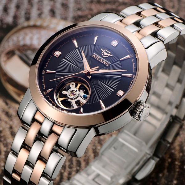 original ailang businessmen elegant dress watches mechanical self wind full steel wrist watch hollow analog relojes 3atm nw3298 wristwatches, Slivery;brown
original ailang businessmen elegant dress watches mechanical self wind full steel wrist watch hollow analog relojes 3atm nw3298 wristwatches, Slivery;brown