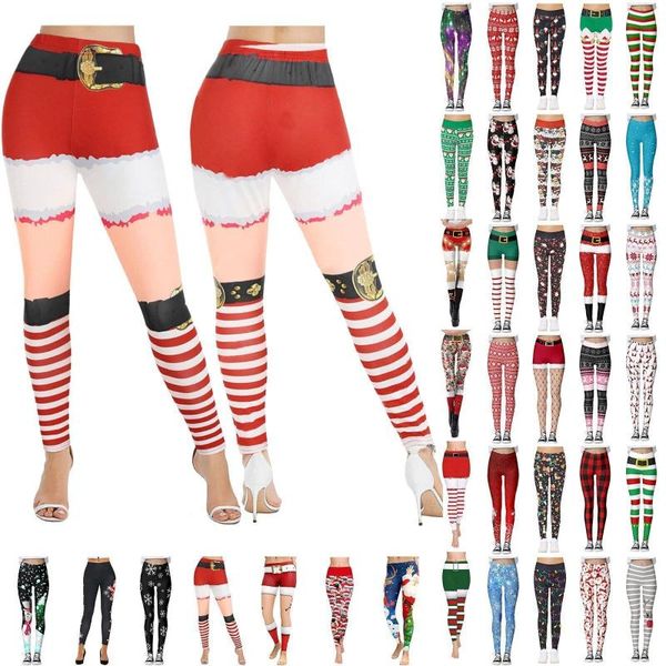 women's leggings fashion christmas women high waist skinny leggins ladies printed workout fitness stretch trousers pants, Black
women's leggings fashion christmas women high waist skinny leggins ladies printed workout fitness stretch trousers pants, Black