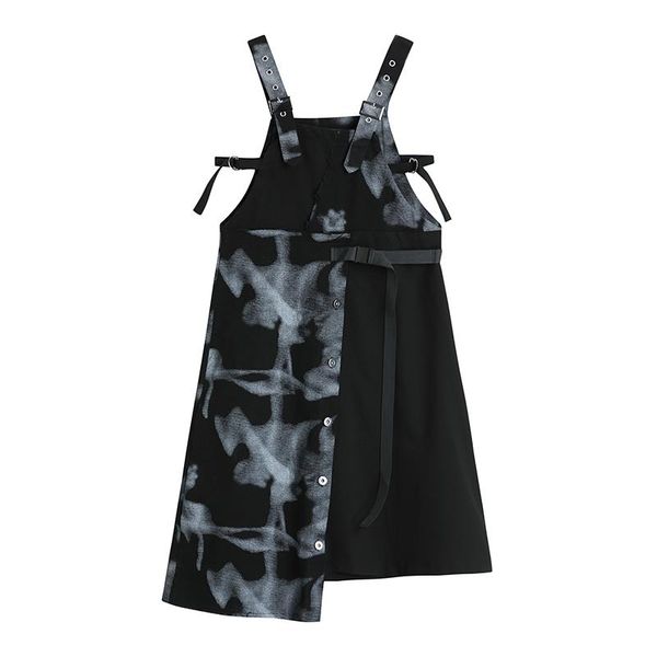 women's dress splicing stitching irregular contrasting color halter loose fit fashion tide spring autumn casual dresses, Black;gray
women's dress splicing stitching irregular contrasting color halter loose fit fashion tide spring autumn casual dresses, Black;gray