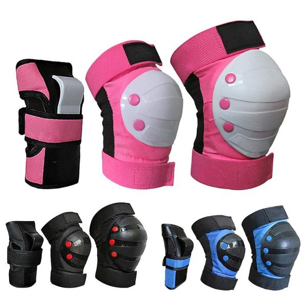 6pcs/set kid roller skating knee wrist hand brace pads protective guard for kids cycling football soccer basketball sports elbow &, Black;gray
6pcs/set kid roller skating knee wrist hand brace pads protective guard for kids cycling football soccer basketball sports elbow &, Black;gray