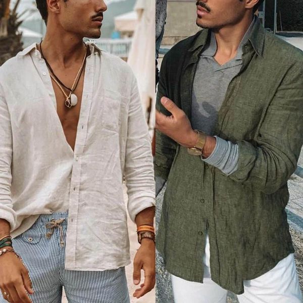 men's casual shirts fashion long sleeve shirt cotton linen male slim fit social solid turn-down collar regular clothing, White;black
men's casual shirts fashion long sleeve shirt cotton linen male slim fit social solid turn-down collar regular clothing, White;black