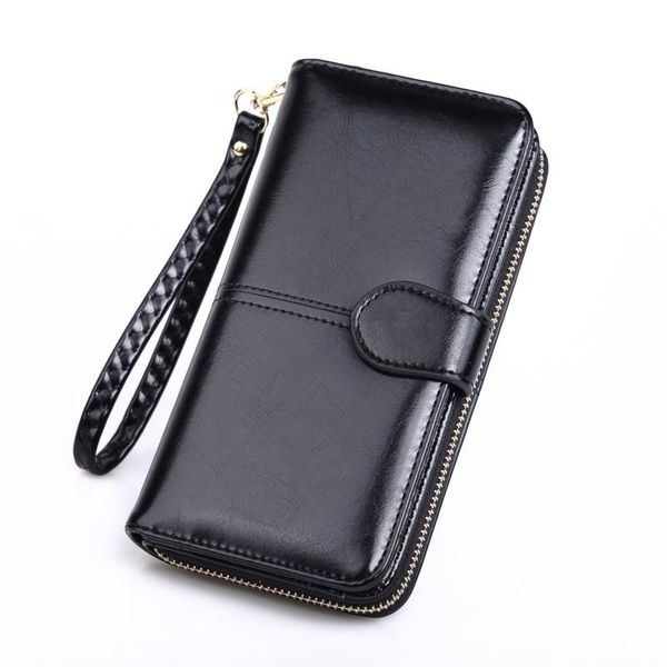 wallets retro-oil-skin mobile phone long zipper coin wallet lady's card clip lovely mini portable holder, Red;black
wallets retro-oil-skin mobile phone long zipper coin wallet lady's card clip lovely mini portable holder, Red;black