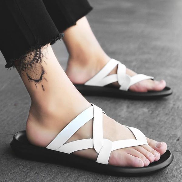 slippers fashion home men flip flops comfortable flat slip vintage casual buckle sandals slipper indoor pantoufles homme#l28, Black
slippers fashion home men flip flops comfortable flat slip vintage casual buckle sandals slipper indoor pantoufles homme#l28, Black