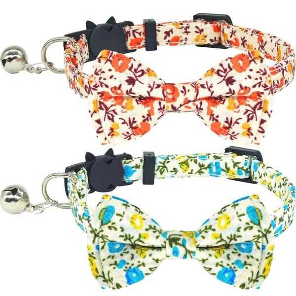 cat collars & leads flower collar breakaway with bells charm floral pattern adjustable bowtie cute bow tie kitten for kitty puppies pets
cat collars & leads flower collar breakaway with bells charm floral pattern adjustable bowtie cute bow tie kitten for kitty puppies pets