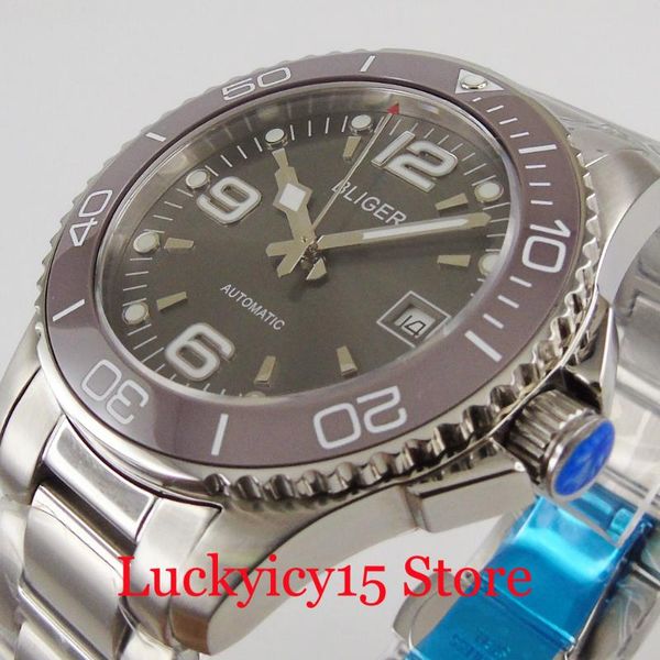 wristwatches logo men watch black pvd plated gmt automatic movement jubilee band ceramic bezel insert, Slivery;brown
wristwatches logo men watch black pvd plated gmt automatic movement jubilee band ceramic bezel insert, Slivery;brown