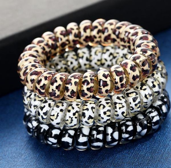 new women hair ring leopard print telephone wire cord coil elastic hair ties hairbands bracelet stretchy hair scrunchies accessory, Slivery;white
new women hair ring leopard print telephone wire cord coil elastic hair ties hairbands bracelet stretchy hair scrunchies accessory, Slivery;white