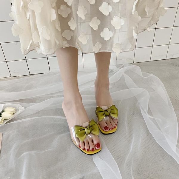 slippers clear heels women bow transparent heel sandals summer outdoor fashion open toe 2021, Black
slippers clear heels women bow transparent heel sandals summer outdoor fashion open toe 2021, Black