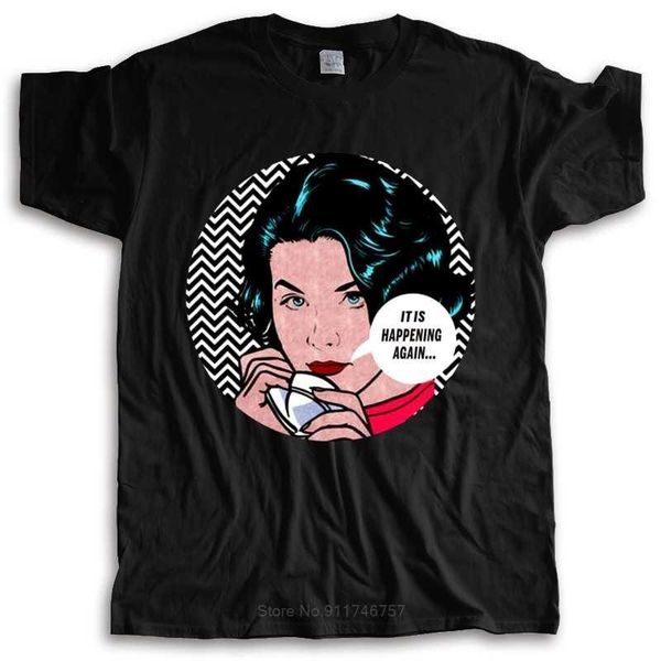 men's t-shirts fashion t-shirt men crew neck tees twin peaks audrey - it is happening again... stylisches cotton tshirt for boys, White;black
men's t-shirts fashion t-shirt men crew neck tees twin peaks audrey - it is happening again... stylisches cotton tshirt for boys, White;black