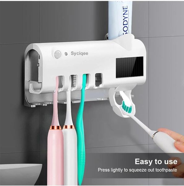 syciqee 2 in 1 magnetic adsorption inverted toothbrush holder automatic toothpaste dispenser bathroom accessories set holders
syciqee 2 in 1 magnetic adsorption inverted toothbrush holder automatic toothpaste dispenser bathroom accessories set holders