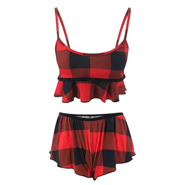 women's tracksuits 2021 summer women fashionable clothing set woman sleeveless square collar low cut ruffle sling crop + shorts, Gray
women's tracksuits 2021 summer women fashionable clothing set woman sleeveless square collar low cut ruffle sling crop + shorts, Gray