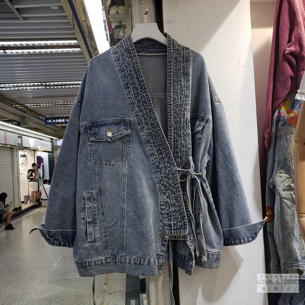 women's jackets zcsmll 2021 autumn fashion loose jacket v collar long sleeve korea plus size denim casual coat women, Black;brown
women's jackets zcsmll 2021 autumn fashion loose jacket v collar long sleeve korea plus size denim casual coat women, Black;brown