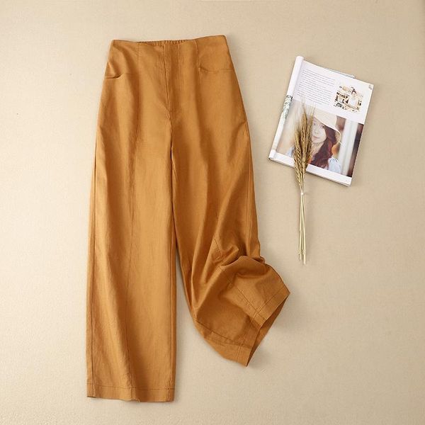 women's pants & capris limiguyue summer cotton linen wide leg harem all-match loose women high waist chic pockets casual trousers k2260, Black;white
women's pants & capris limiguyue summer cotton linen wide leg harem all-match loose women high waist chic pockets casual trousers k2260, Black;white