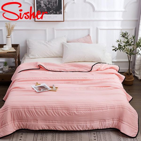 comforters & sets soild color summer thin quilts modern brief air-conditioning comforter breathable soft blanket (no pillowcase and bed shee
comforters & sets soild color summer thin quilts modern brief air-conditioning comforter breathable soft blanket (no pillowcase and bed shee