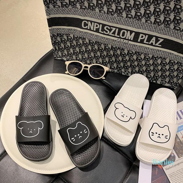 slippers summer ladies sandals and slippers, comfortable non-slip indoor cartoon cute cat dog pattern student, Black
slippers summer ladies sandals and slippers, comfortable non-slip indoor cartoon cute cat dog pattern student, Black